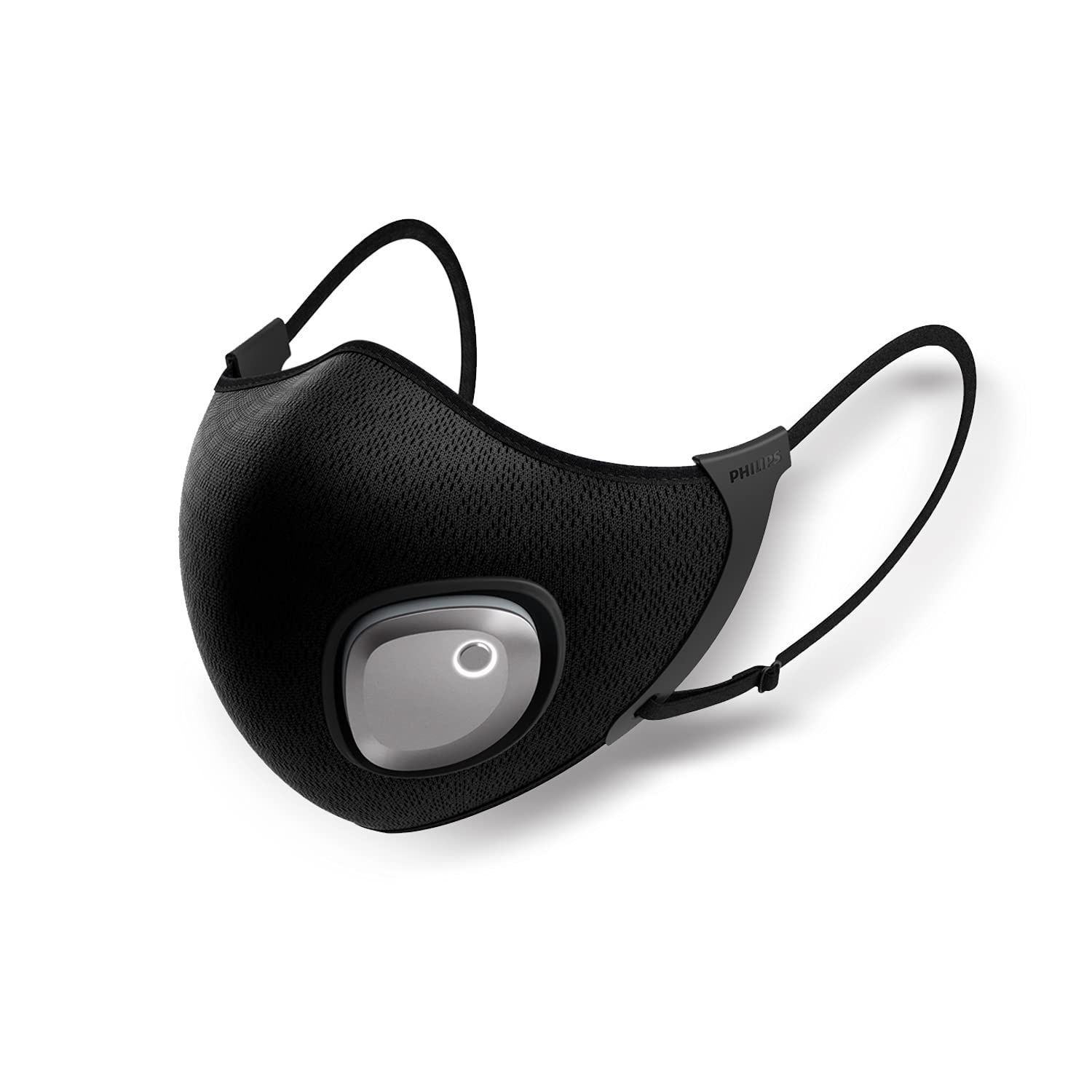 Philips Fresh Air Anti-pollution Mask, Superior Breathing Comfort, 4 Stage Filtration - Black